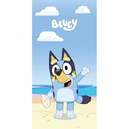 Bluey toalla de playa o toalla de baño -New discount.com