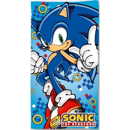 Drap de plage Sonic - New discount.com