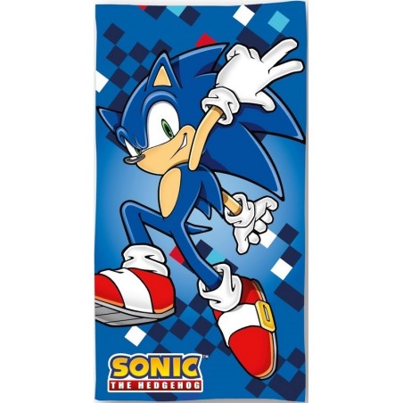 Drap de plage Sonic - New discount.com