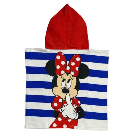 Minnie Disney Poncho de natación con capucha