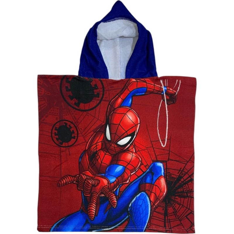Felpa con cappuccio e poncho da uomo di Spider-Man - New discount.com