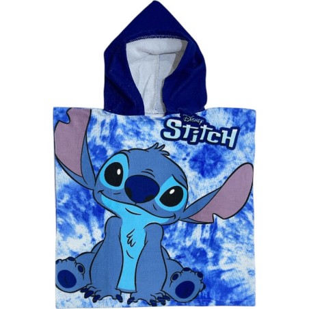 Poncho de bain Stitch Disney à capuche - New discount.com