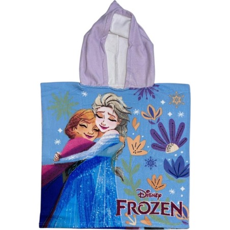 Poncho da bagno con cappuccio Frozen - New discount.com