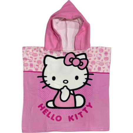 Poncho de bain Hello Kitty à capuche - New discount.com