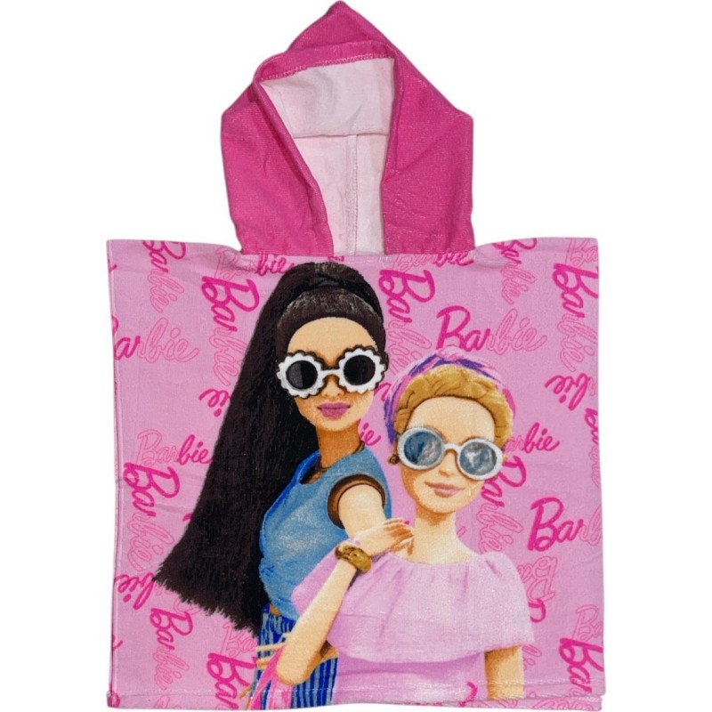 Poncho de bain Barbie à capuche - New discount.com