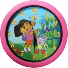 Dora color wall clock, New discount.com, Nouveautés chez new discou...