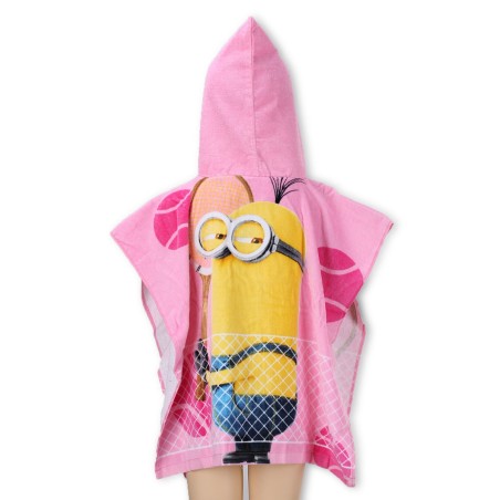 Poncho de bain coton Minions -820-826