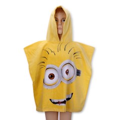 Minions poncho de baño de algodón -820-799 -New discount.com