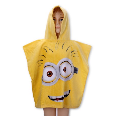 Minions poncho de baño de algodón -820-799 -New discount.com