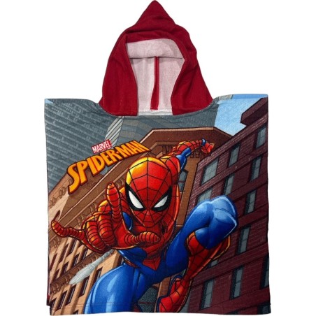 Felpa con cappuccio e poncho da uomo di Spider-Man - New discount.com