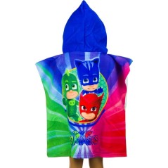 Poncho da bagno con cappuccio Pj Masks - New discount.com