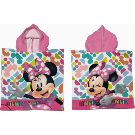 Minnie Disney Poncho de natación con capucha -New discount.com