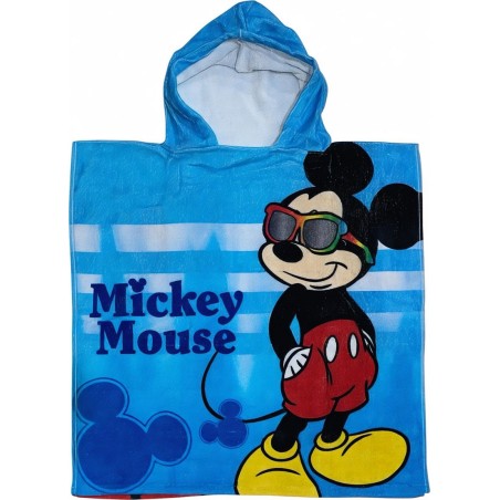 Poncho de baño con capucha de algodón Mickey Disney -New discount.com