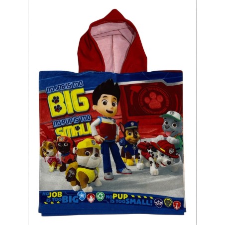 Felpa con cappuccio Paw Patrol Swim Poncho - New discount.com