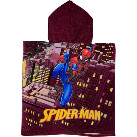 Felpa con cappuccio e poncho da uomo di Spider-Man