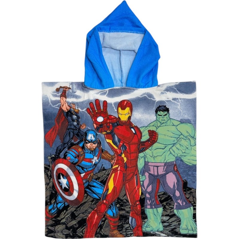 Poncho de bain Avengers à capuche - New discount.com