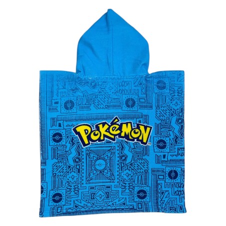 Pokémon Swim Poncho con capucha