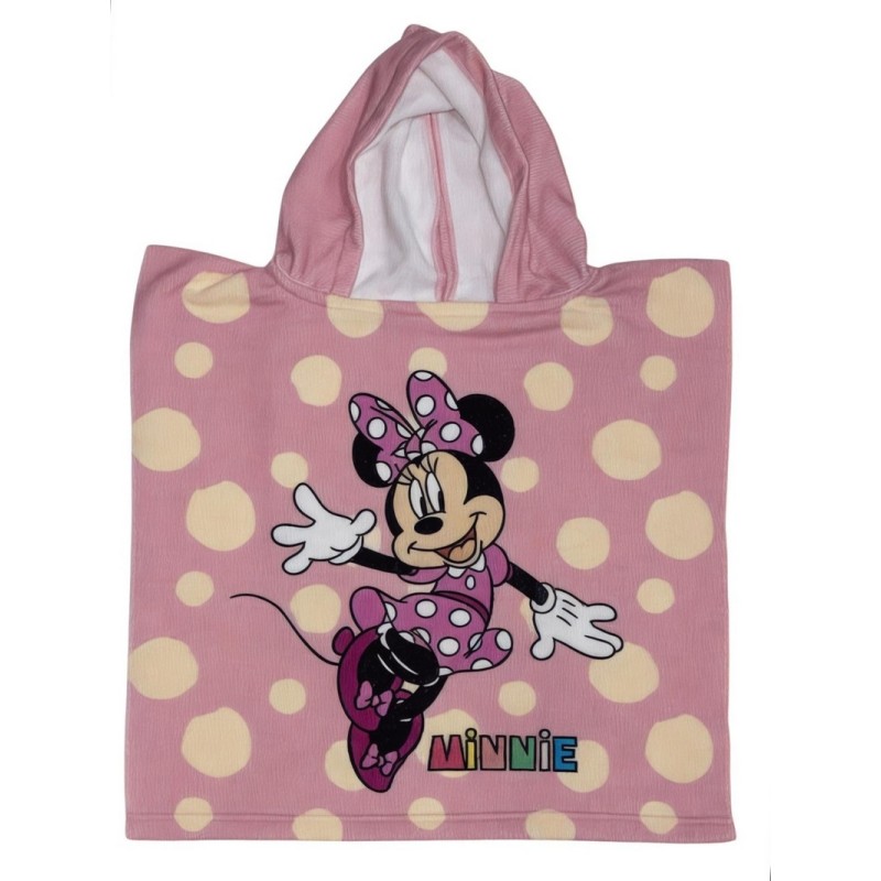 Poncho da bagno con cappuccio Minnie Disney - New discount.com