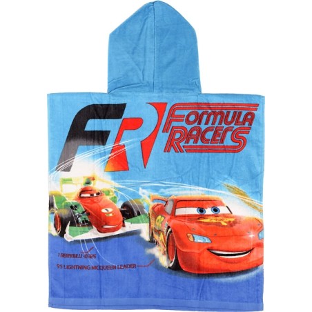 Poncho con cappuccio Disney Cars