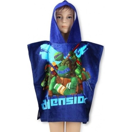 Poncho con cappuccio The Ninja Turtles - New discount.com