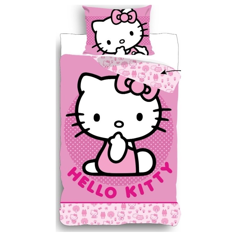 Juego de funda de colcha Hello Kitty -New discount.com