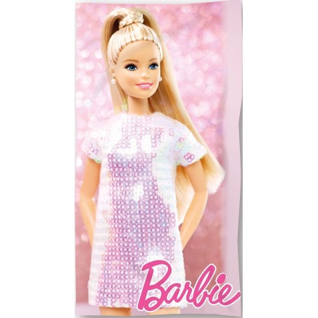 Drap de plage ou drap de bain Barbie - New discount.com