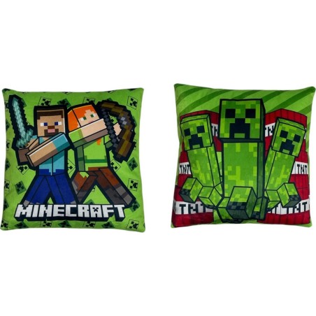Coussin Minecraft 38 cm( Impression recto verso) - New discount.com