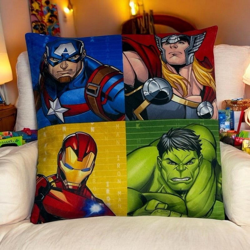 Coussin Avengers 38 cm( Impression recto verso) - New discount.com