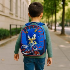 Mochila hombre sonic 3D -New discount.com