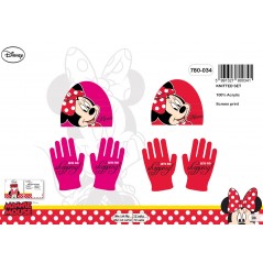 Set Bonnet et Gants Minnie Disney -780-034 - New discount.com