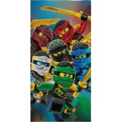 Drap de plage ou Serviette de bain Lego Ninjago - New discount.com