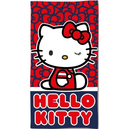Drap de plage ou Serviette de bain Hello Kitty - New discount.com
