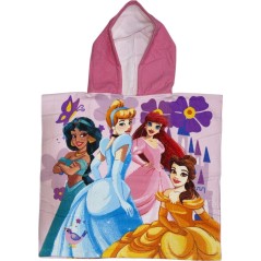 Poncho de baño con capucha Disney PRINCESS -New discount.com