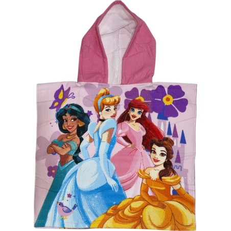 Poncho da bagno con cappuccio Disney PRINCESS - New discount.com