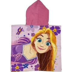 Poncho da bagno con cappuccio Disney PRINCESS