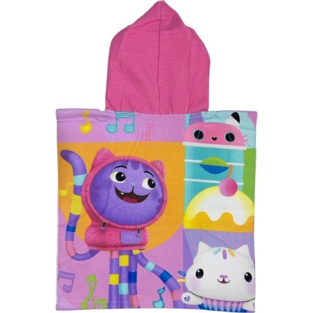 Schwimmen Poncho Gabby's Dollhouse Hoodie