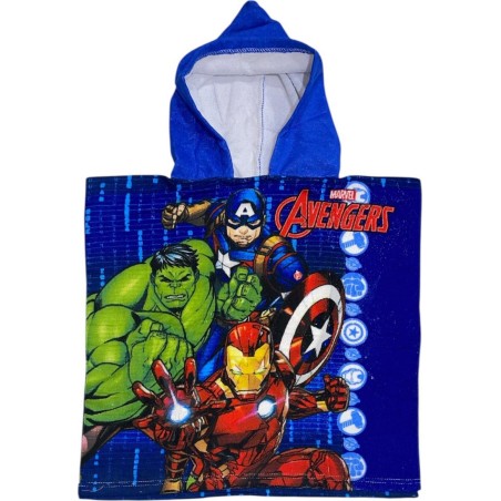 Poncho de bain Avengers à capuche - New discount.com