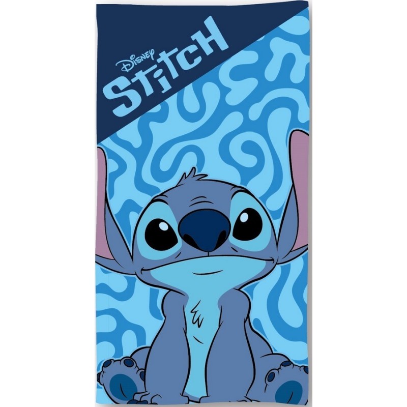 Drap de plage ou drap de bain Stitch Disney en coton - New discount...