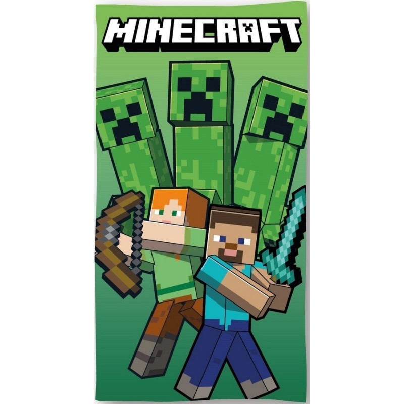 Toalla de playa de Minecraft de algodón -New discount.com