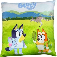 Coussin Bluey 38 cm (Impression recto verso) - New discount.com