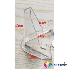 CHEVALETS - PORTANT A CARTES GRADÉES PLEXY - New discount.com