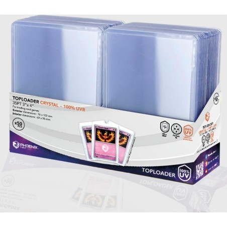 PHOENIX SHIELD 50 toploader Cristal 100% UVR 35 pt - New discount.com