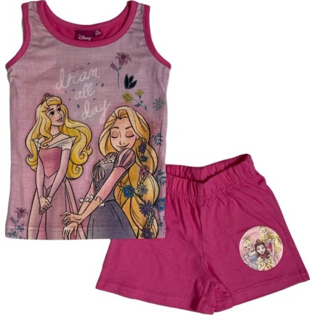 Conjunto de camiseta sin mangas y pantalones cortos de princesa Dis...