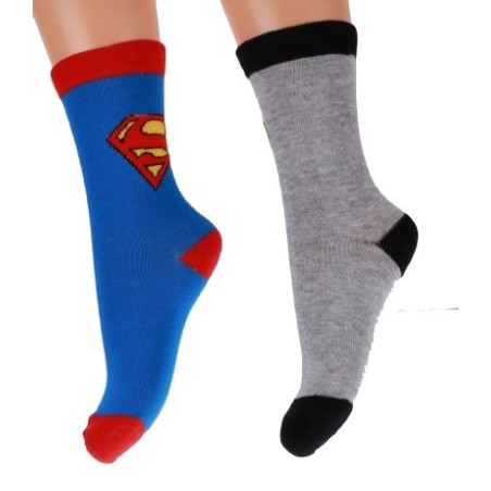 Calcetines de Superman et Batman