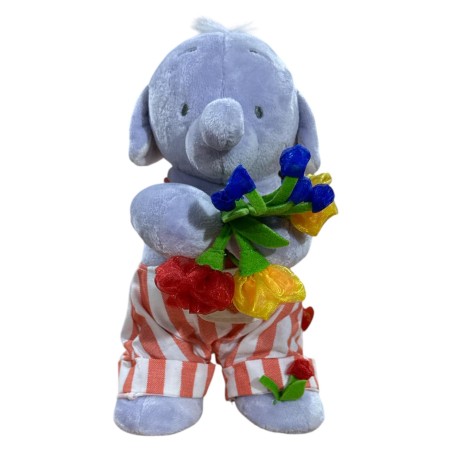 Humphreys Corner Elefant Golden Bear Plüschelefant Blumenstrauß