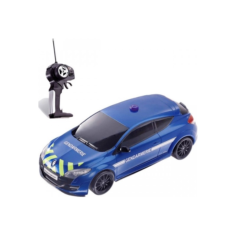 Voiture radiocommandée : Renault Megane R.S. Gendarmerie - New disc...