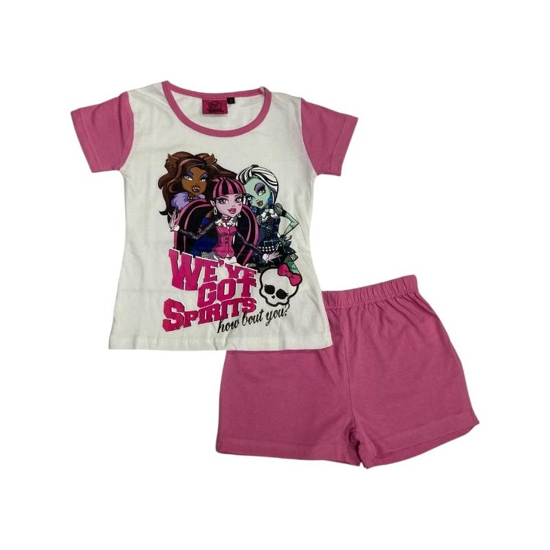 Conjunto camiseta + short de playa Monster Monster High -New discou...
