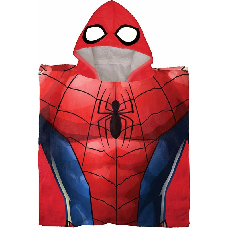 Spider-Man Swim Poncho con capucha -New discount.com