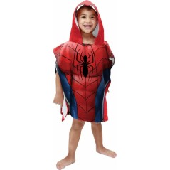 Spider-Man Swim Poncho con capucha
