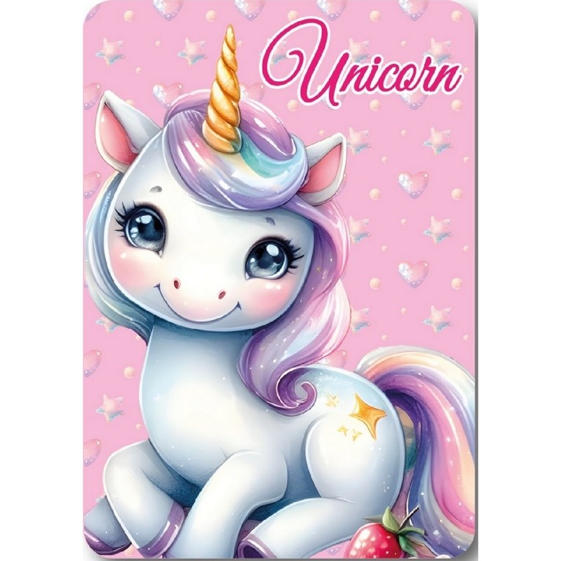 Plaid Polaire Unicorn - New discount.com